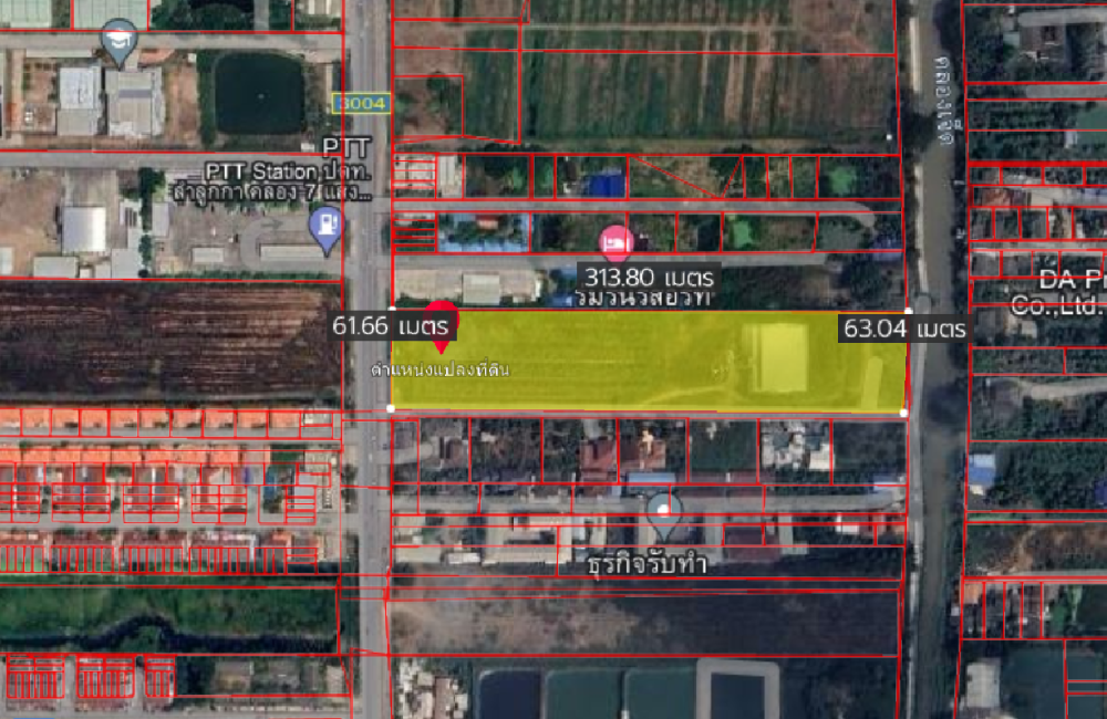 ขาย ที่ดิน 12 ไร่ 2 งาน ลำลูกกาคลอง 7 ปทุมธานี