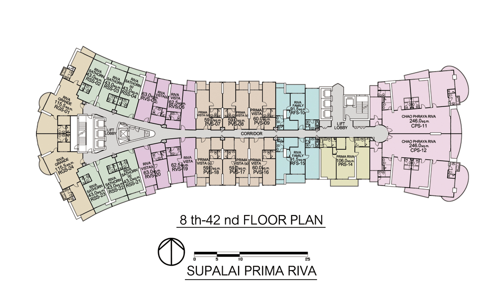 ขาย 2 ห้องนอน 91 ตร.ม. ศุภาลัย พรีมา ริวา Supalai Prima Riva